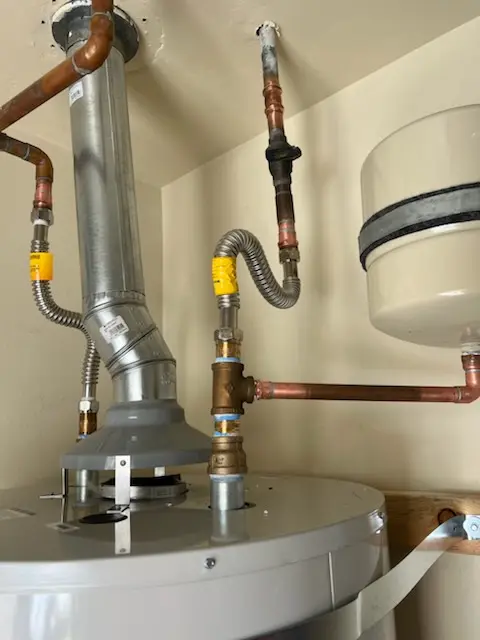 Water heater installation and plumbing repair in McCordsville