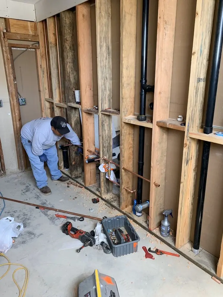 Commercial rough-in plumbing for Water Heater Replacement in McCordsville